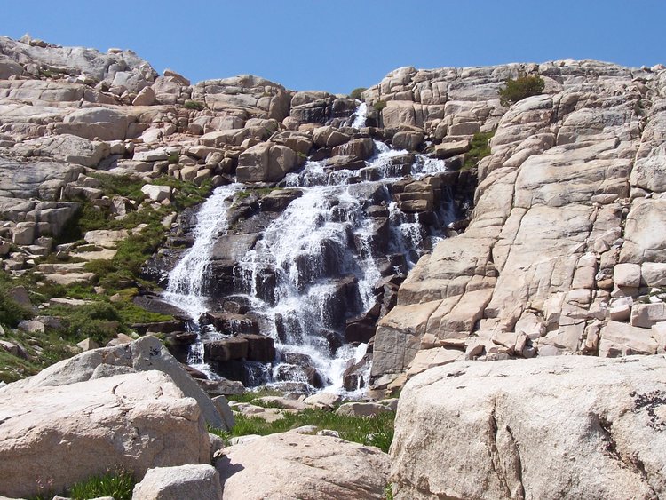Sky Blue Lake outlet