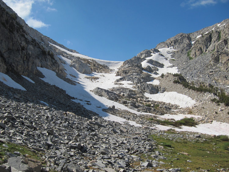 Pass between Tower Lake and Mary Lake, September 12