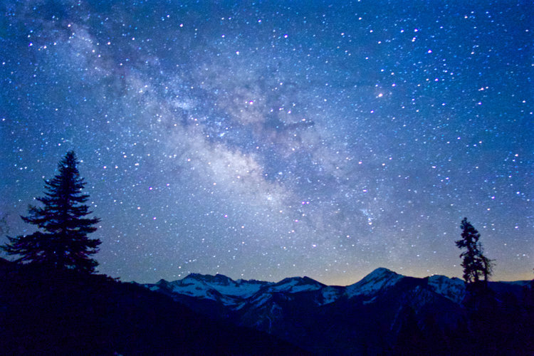 The Milky Way over the Sphinx Crest