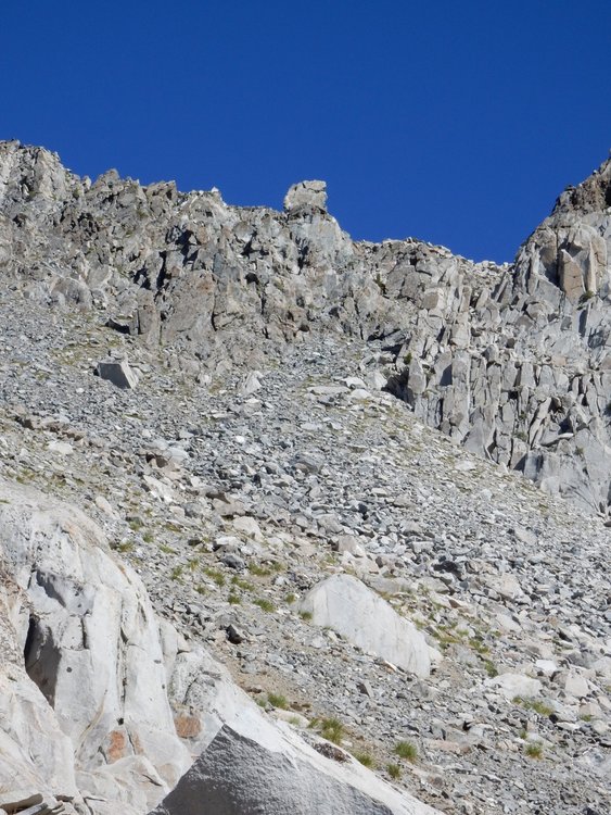 just below Pika Pass -- descending to the south