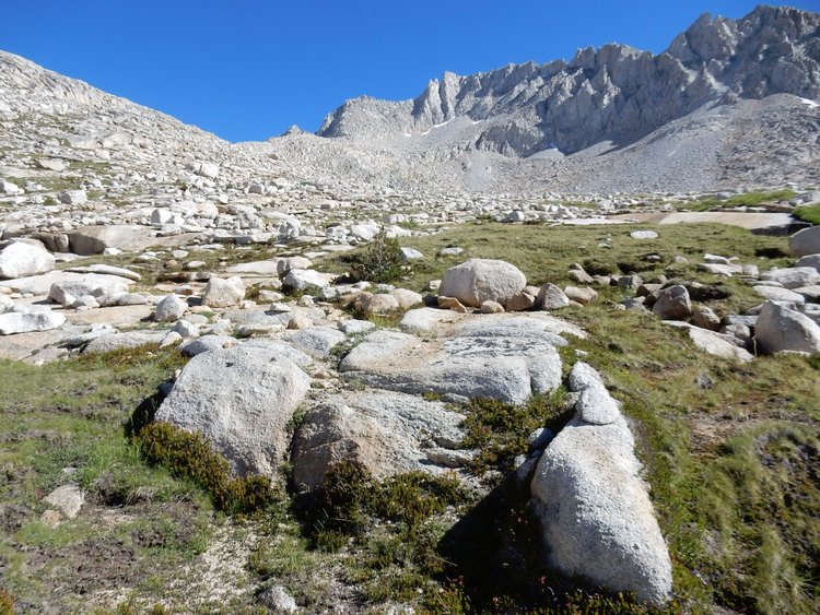 Gabbot Pass from the south