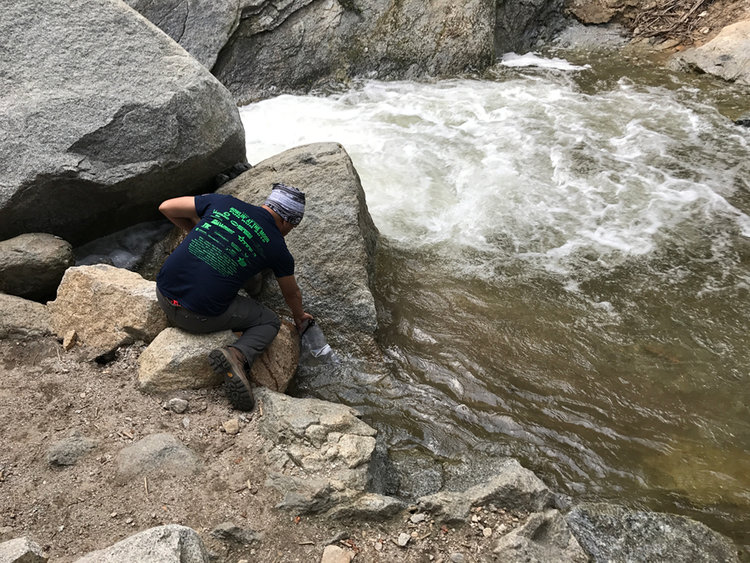 9-Mile Creek, roaring