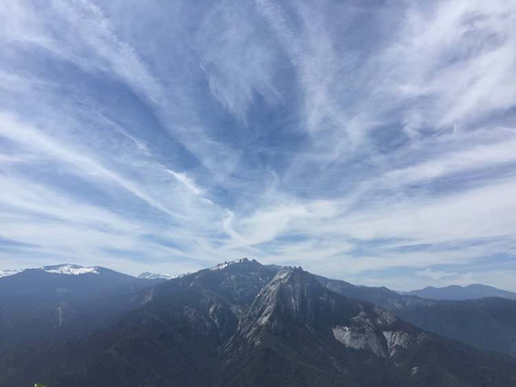 Eagle view-- not far from Crescent Meadow.