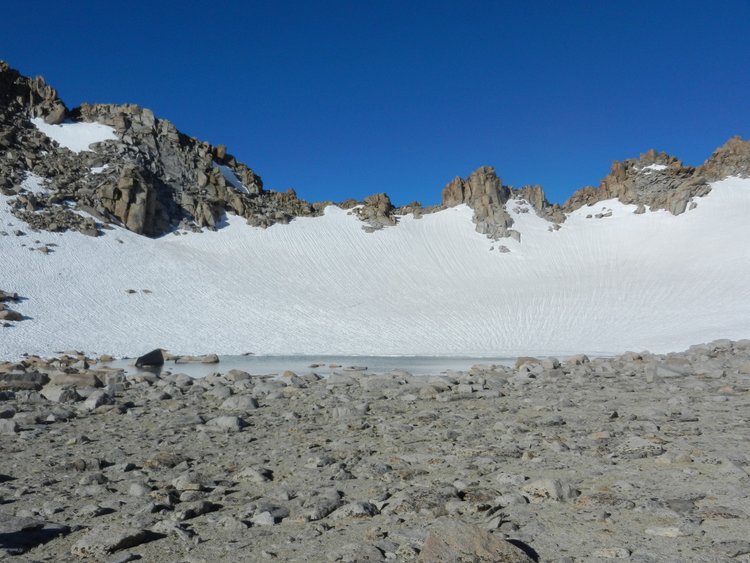 East side of Lamarck col June 29th