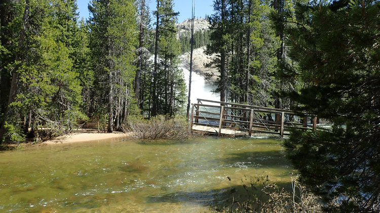 Conness Bridge downstream
