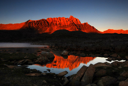Vandman’s  Reflection of Mt Humphrey