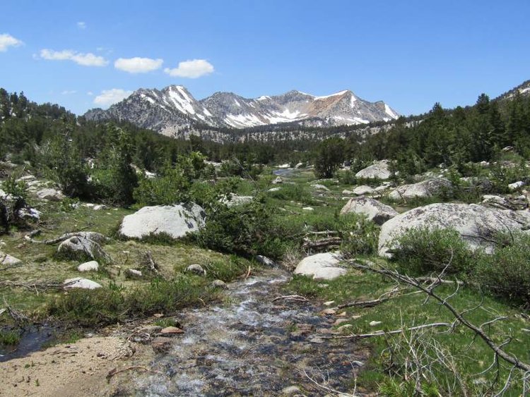 Kearsarge Lakes Runoff to Bullfrog Lake