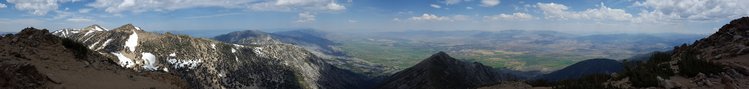 Panorama from top of Jobs