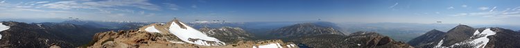 Panorama from the top of Jobs Sister