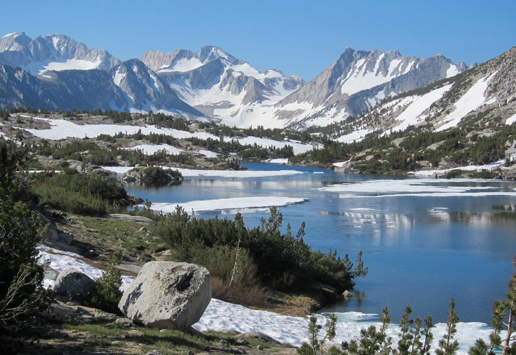5 Lake 10862 (middle of the western lakes in Pioneer Basin