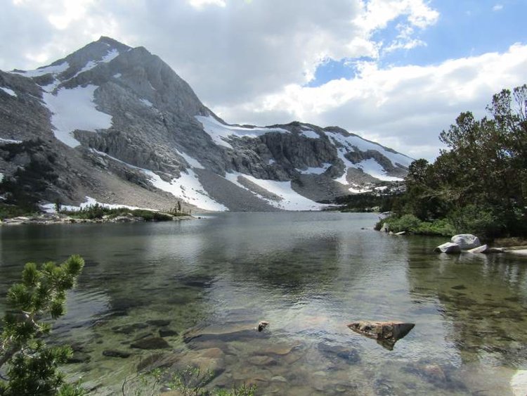 Looking up the North Fork Bishop Creek