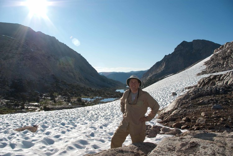 Looking east from Piute Pass July 29, 2011