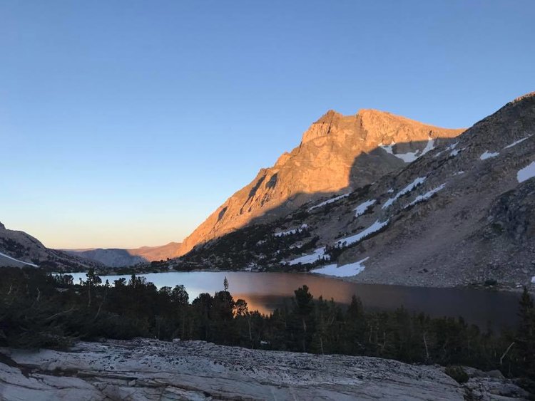 Back at Piute Lake