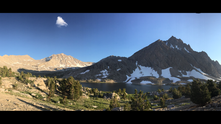 Panorama featuring Center Peak