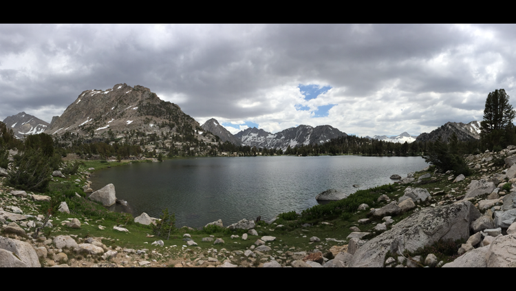 Panorama of Bullfrog Lake