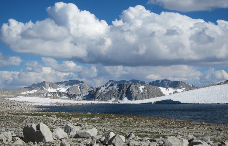 View back towards Steelhead Lake from Royce Lakes