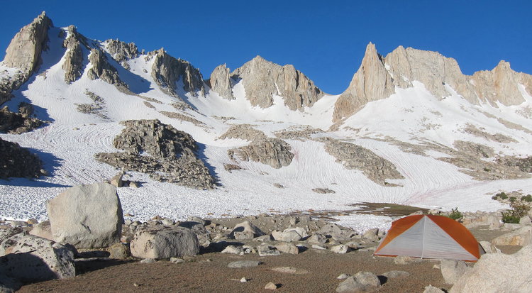 Camp in Granite Park