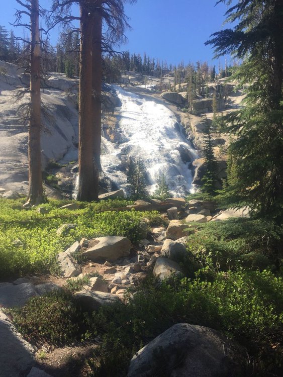 Some of the little creeks were still really flowing.