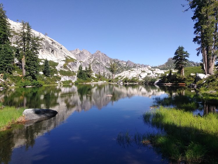 Wee Bear Lake from the inlet