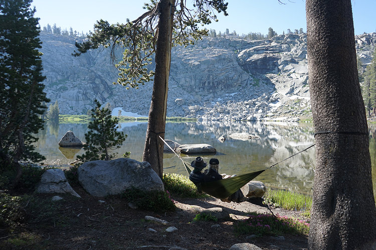 Morning at Twin Lakes.