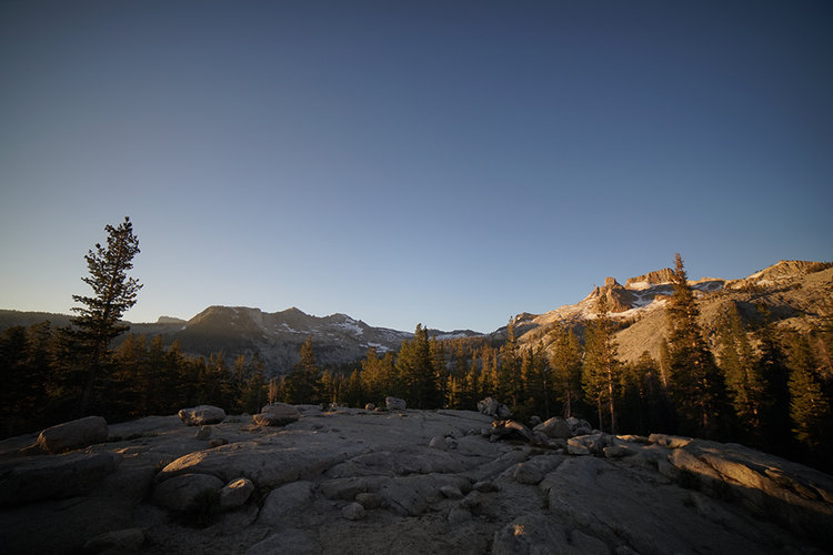 Morning from Ranger Lake area.