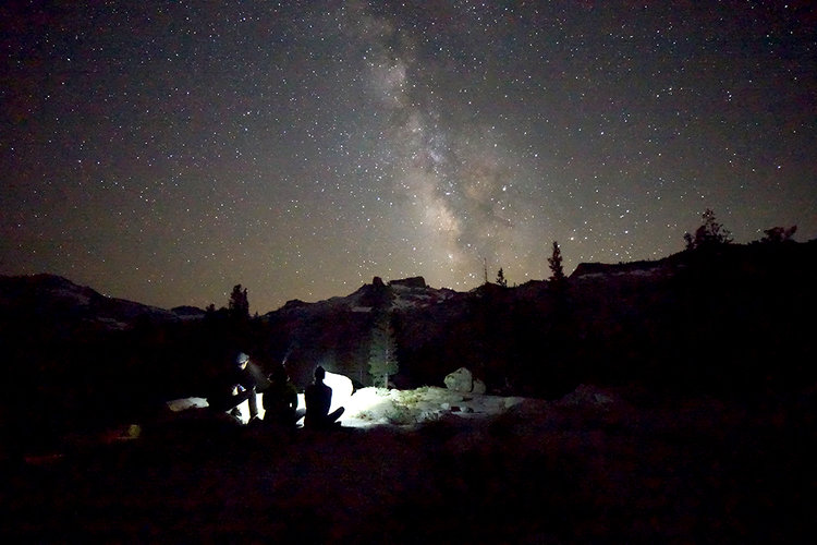 Milky Way viewing from Ranger Lake.