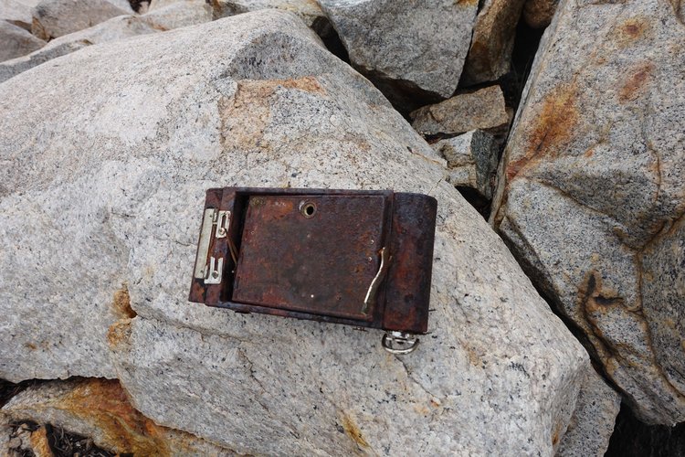 Abandoned camera one side?
