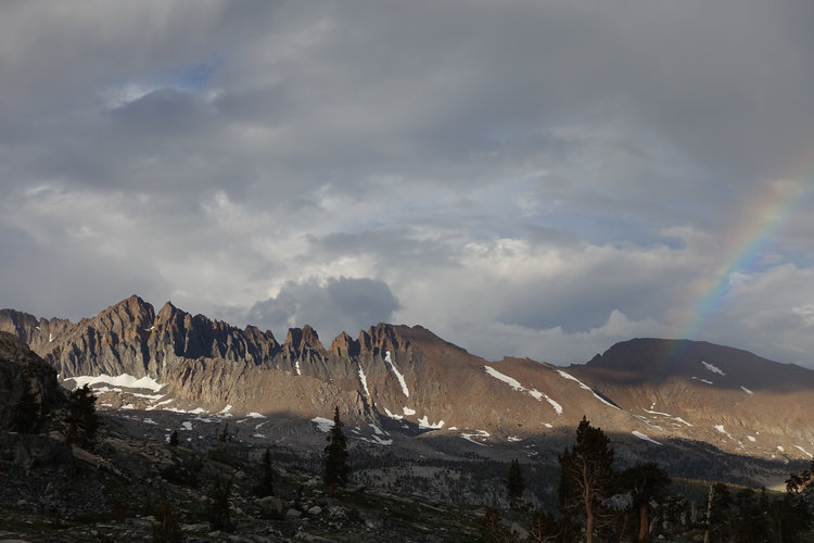 Rainbow and Kaweah Ridge from 10410