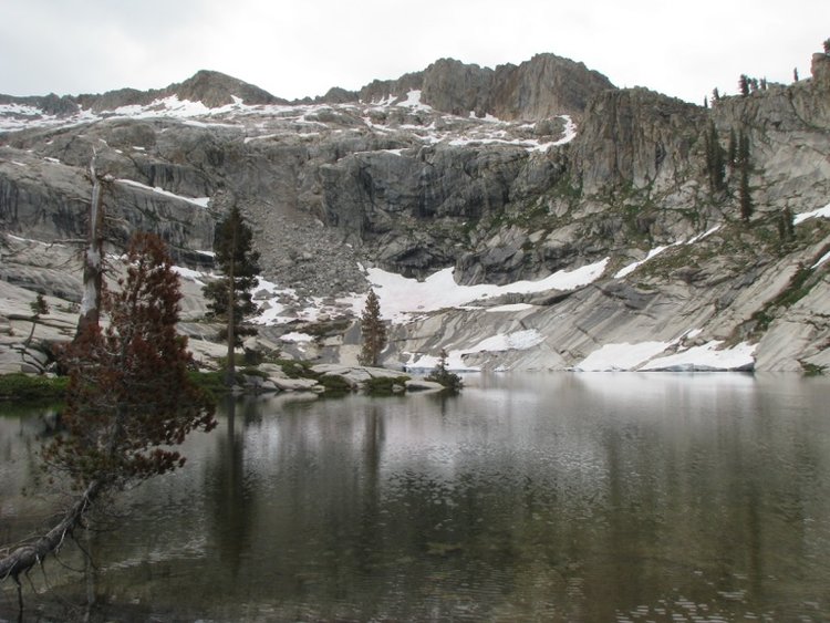 Pear Lake and Alta Peak