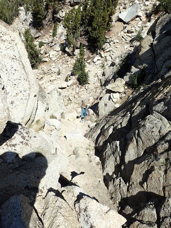 Gardiner Pass North chute