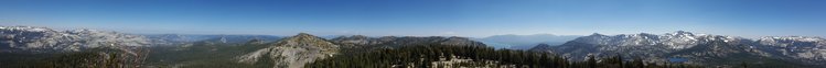 Panorama from summit of Phipps