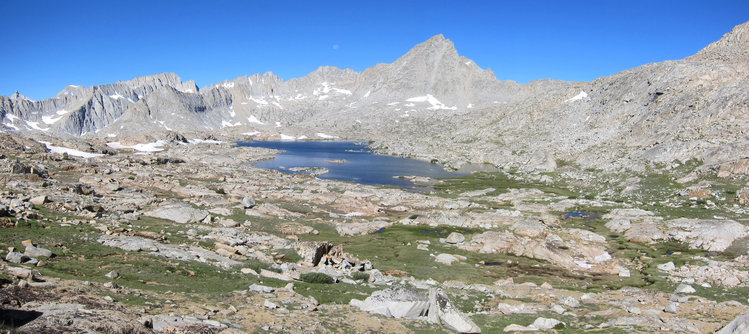 View of Upper Kern descending from Lake South America