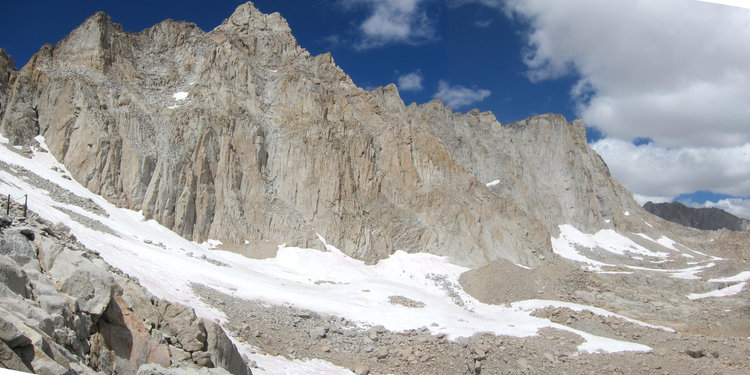 East side of Trail Crest