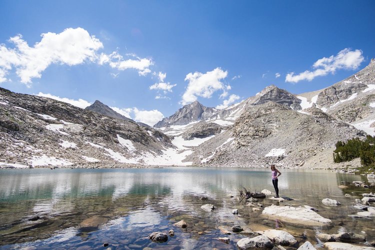 The southeastern Treasure Lake - our favorite of the group