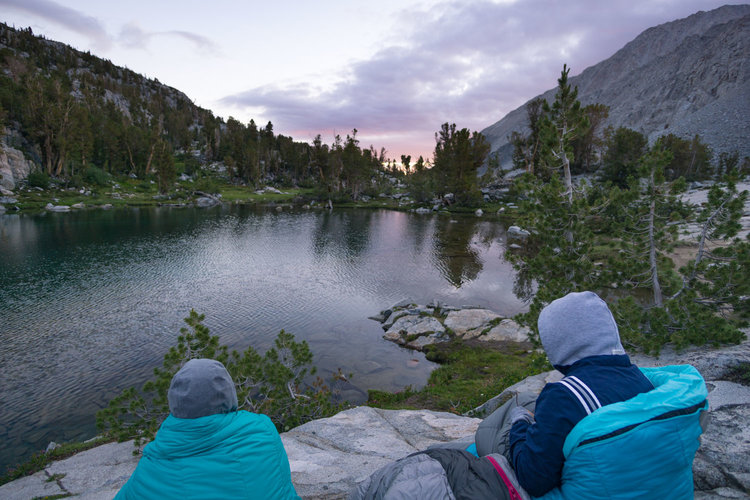 A little of that morning alpenglow!