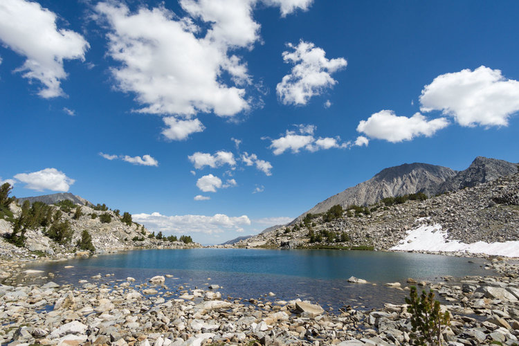 The northeastern Treasure Lake had an infinity pool feel to it