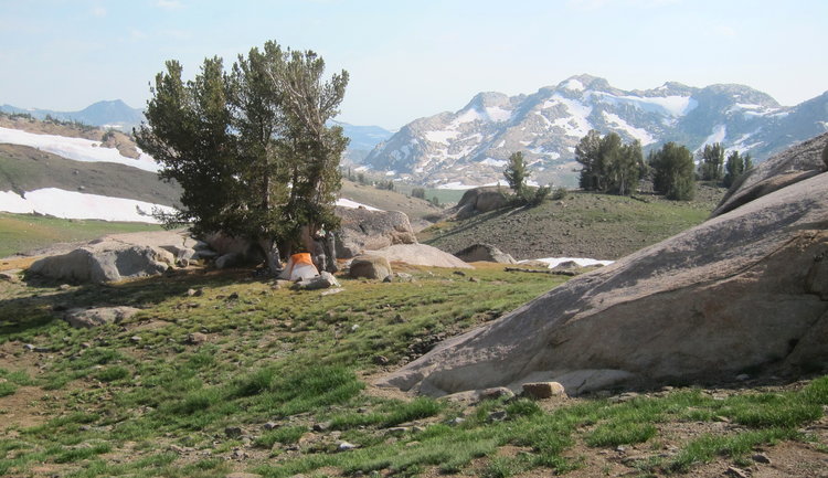 Camp in Valley below Lost Lake (this one is supposed to be at the end)