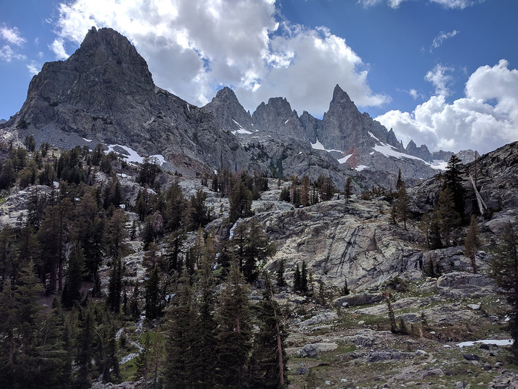 Approaching the Minarets