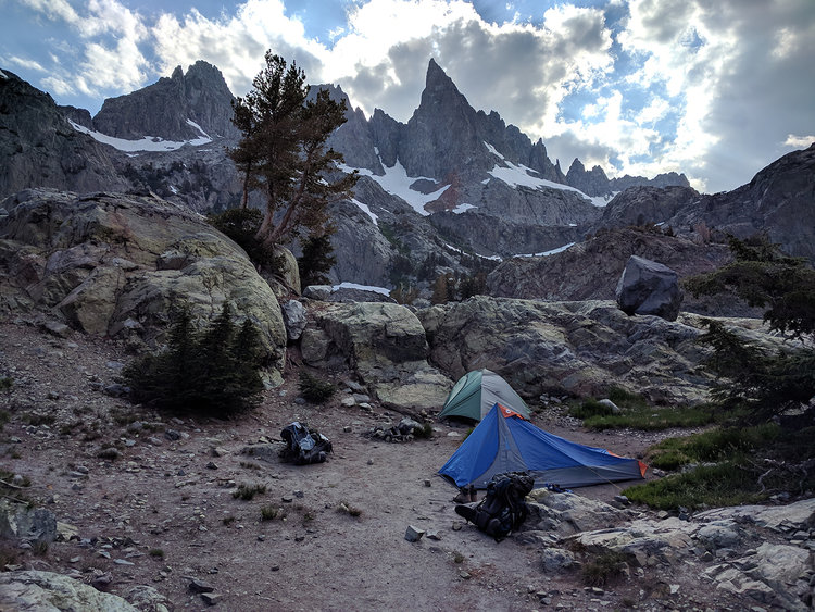Night 3 campsite