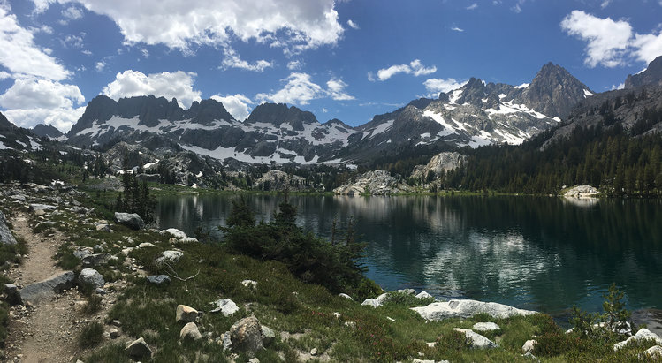 Passing Ediza Lake