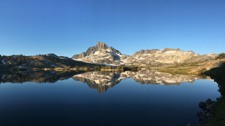 Waking up to quite a reflection