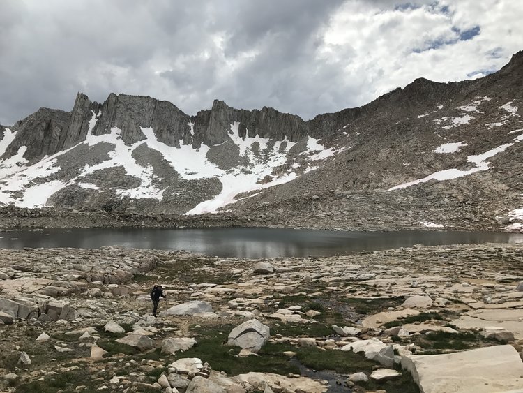 Last lake in Granite Park