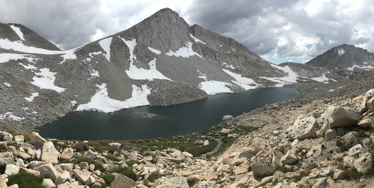 Descending to Jumble Lake
