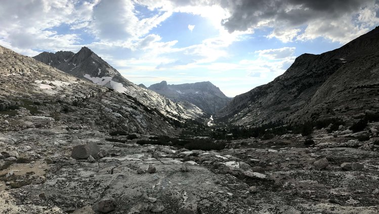 Below Teddy Bear Lake
