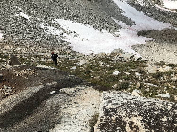 Ascending White Bear Pass