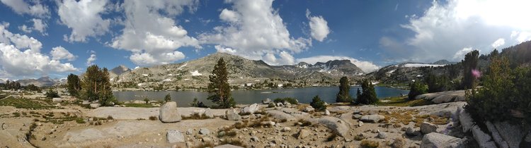 Marie Lake Camp Site View