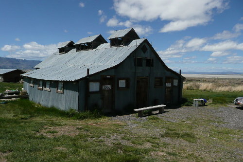 Main pool is in an old barn