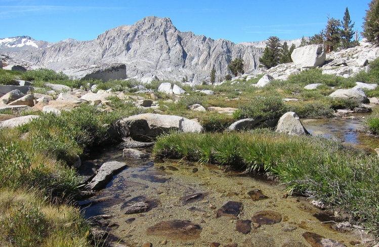 View down Talus Creek