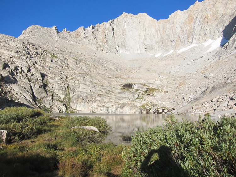 Campsite at Lake below Lake 3512
