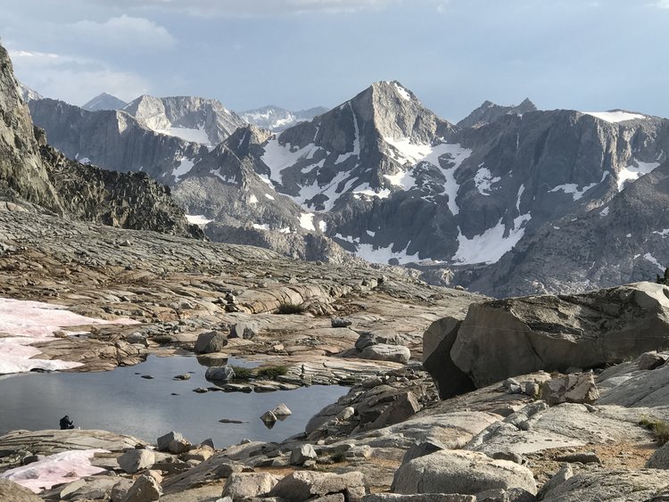 Outlet of Glacier Creek Lake